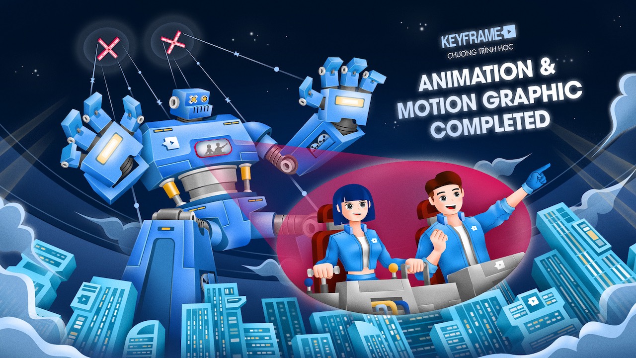 Trở thành 2D Animation Artist/ Motion Graphics Designer toàn diện