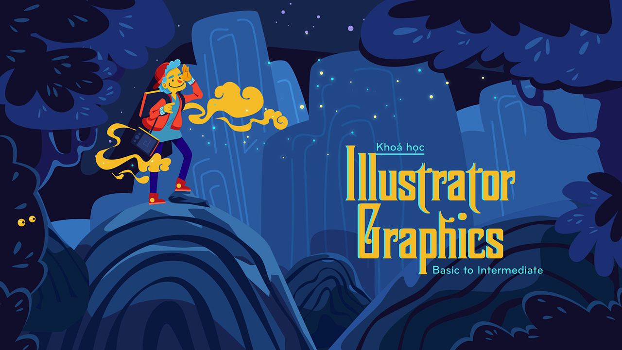 Khóa học Illustrator Graphics Basic to Intermediate