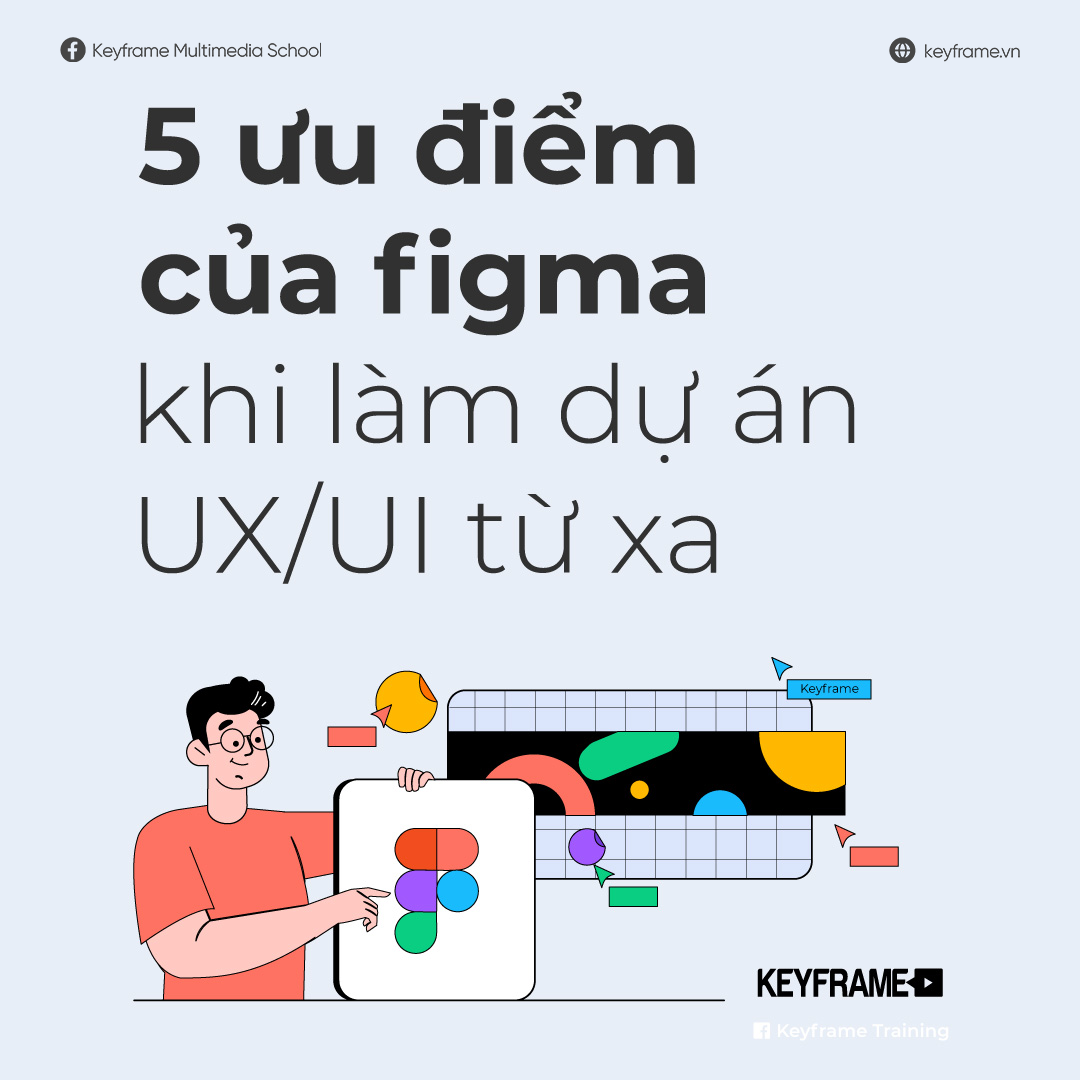 5 ưu điểm của figma khi làm dự án UX/UI từ xa